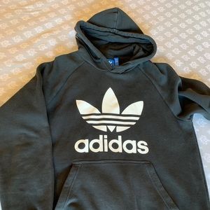 Adidas hoodie L and north face hoodie zip L